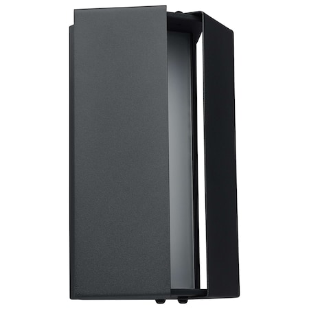Nuvo Peak, LED Wall Sconce, CCT Selectable, Matte Black Finish 62/245